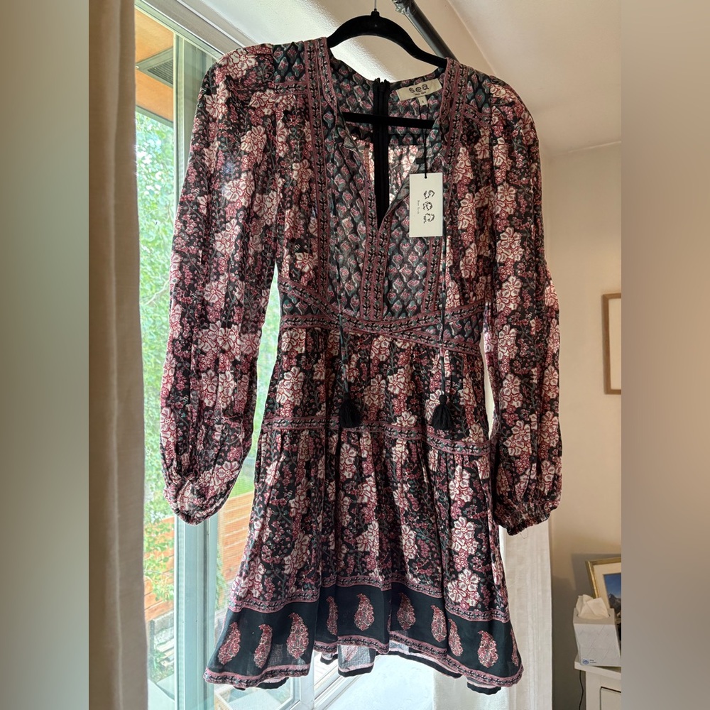 NEW WITH TAGS Sea New York Donna Longsleeve Dress